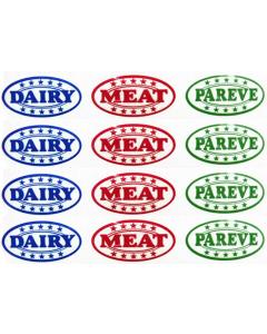 Kosher Labels - 24 Pack